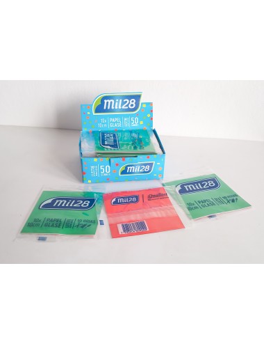 PAPEL GLACE 10x10CM X 10...