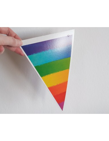 BANDERIN COLORIDO X 12 UNID...