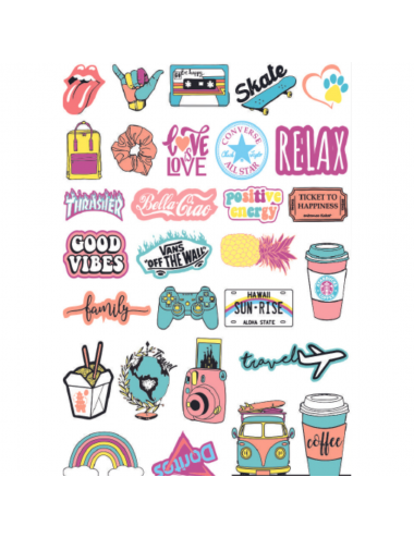 CALCOMANIA RIGA VARIOS...