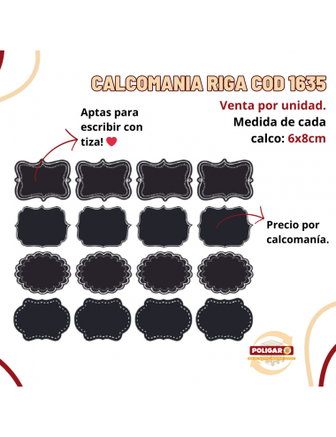 CALCOMANIA RIGA COD 1559 6...