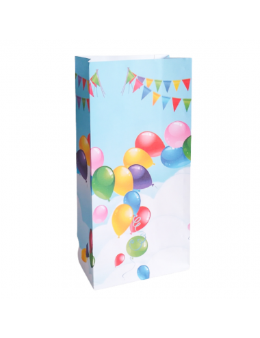 BOLSA FAST FOOD GLOBOS X 10...