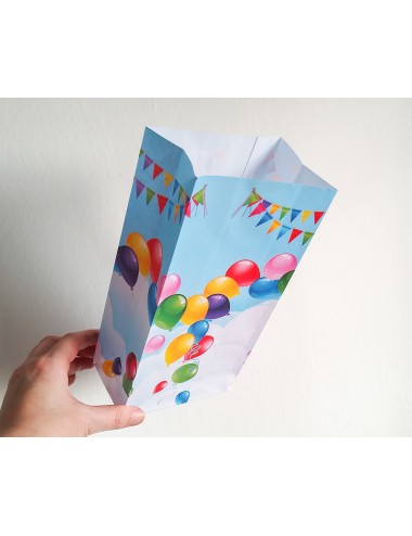 BOLSA FAST FOOD GLOBOS X 10...