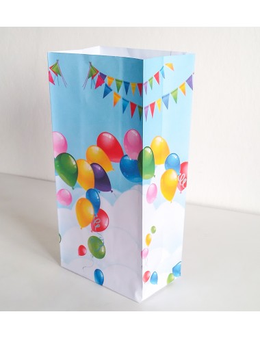 BOLSA FAST FOOD GLOBOS X 10...