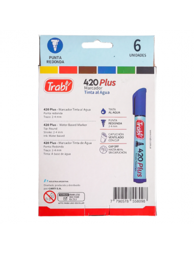 MARCADOR AL AGUA 420...