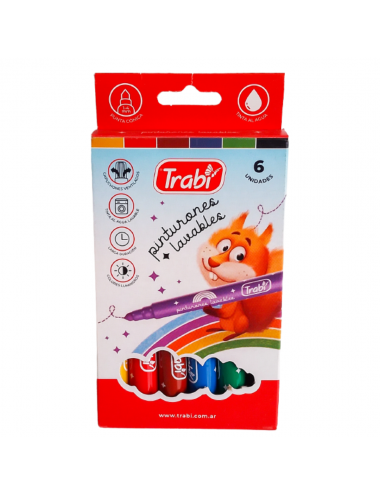 MARCADOR PINTURON LAVABLE X...