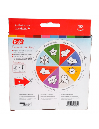 MARCADOR PINTURON LAVABLE X...
