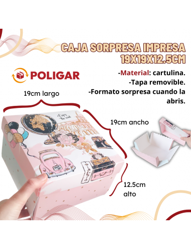 CAJA SORPRESA IMPRESA...
