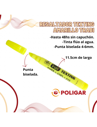 RESALTADOR TEXTING FLUO...