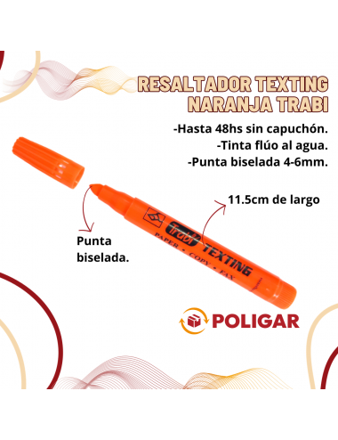 RESALTADOR TEXTING FLUO...