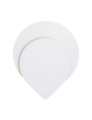 BASE GOTA 25 CM MDF BLANCA...