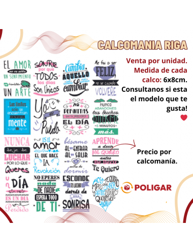 CALCOMANIA RIGA DECO OFERTA...