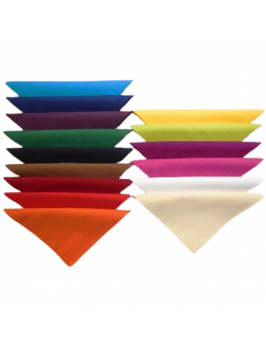 SERVILLETA SIMIL TELA ROJA...