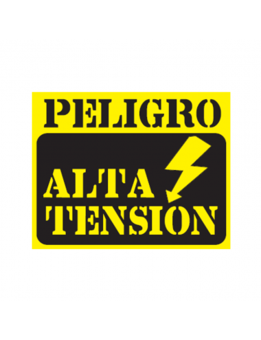 PELIGRO ALTA TENSION CALCO...