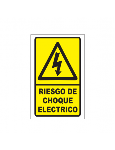 RIESGO CHOQUE ELECTRICO...