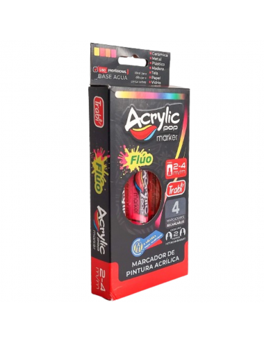 MARCADOR ACRILICO SURTIDO...