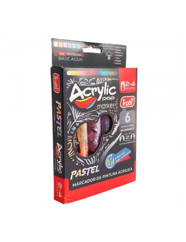 MARCADOR ACRILICO SURTIDO...