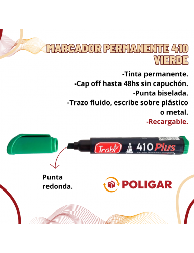 MARCADOR PERMANENTE 410...