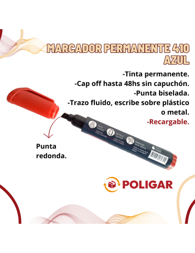 MARCADOR PERMANENTE 410...