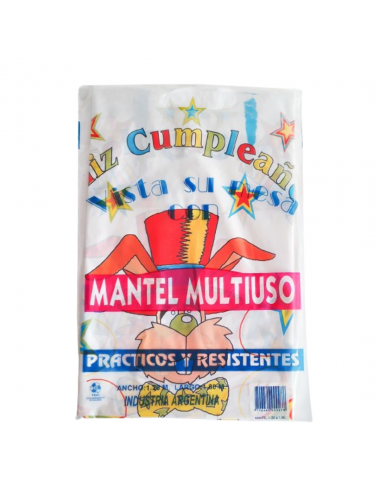 MANTEL POLIETILENO FELIZ...