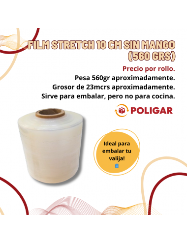 FILM STRETCH 10 CM SIN...