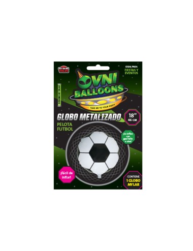 GLOBO METALIZADO 18" PELOTA...