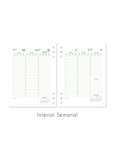 REPUESTO P/AGENDA N?7...