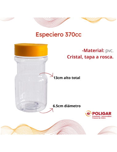 ESPECIERO 370 CC CRISTAL...