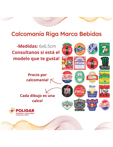 CALCOMANIA RIGA MARCA...