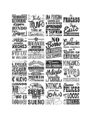 CALCOMANIA RIGA DECO FRASES...