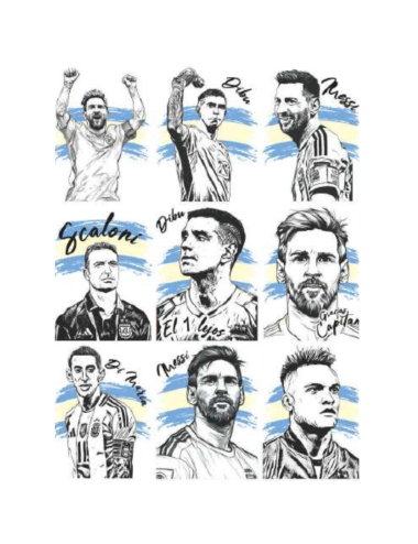 CALCOMANIA RIGA ARGENTINA...