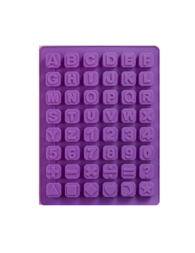 MOLDES DE SILICONA ABC...