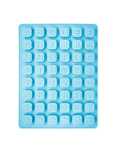 MOLDES DE SILICONA ABC...