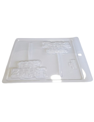 PLACA P/CHUPETIN FELIZ DIA...