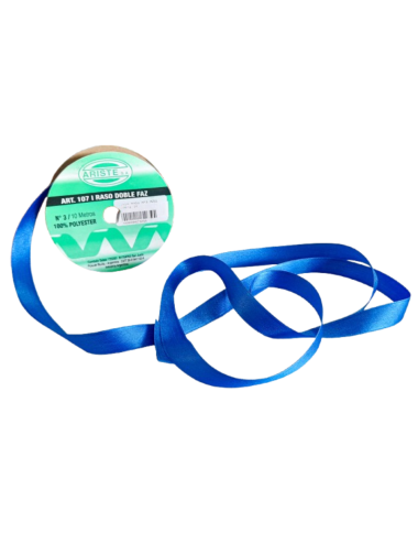 CINTA RASO N?3 X 10 MT AZUL...