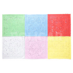 BLONDA BORDADA CUADRADA 13...