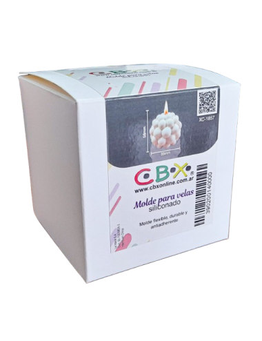MOLDE PARA VELA SILICONADO...