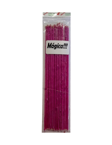VELA MAGICA FUCSIA 15 CM...