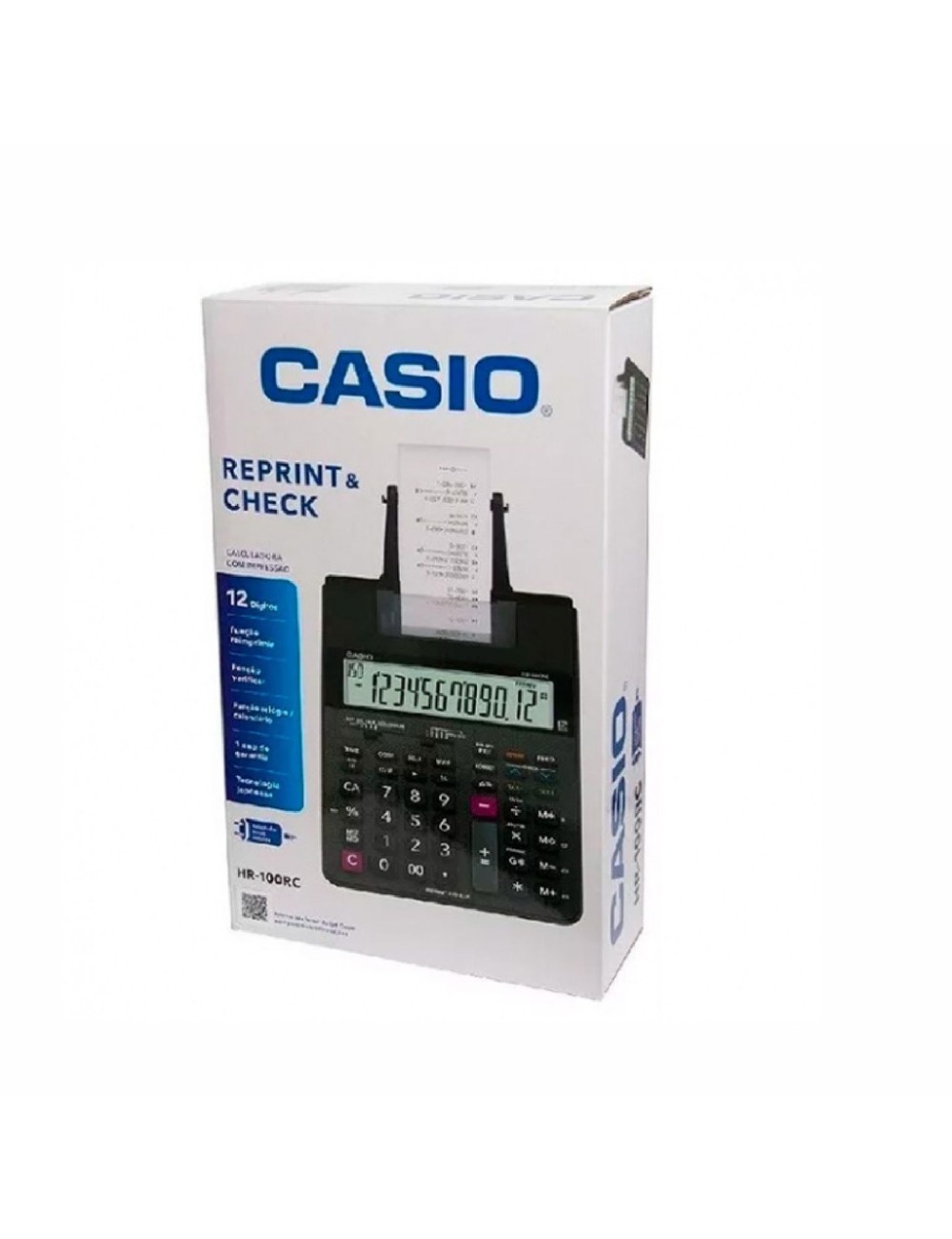 Calculadora Casio Hr 100 Rc Portable Printer Calculator Casio HR-100RC