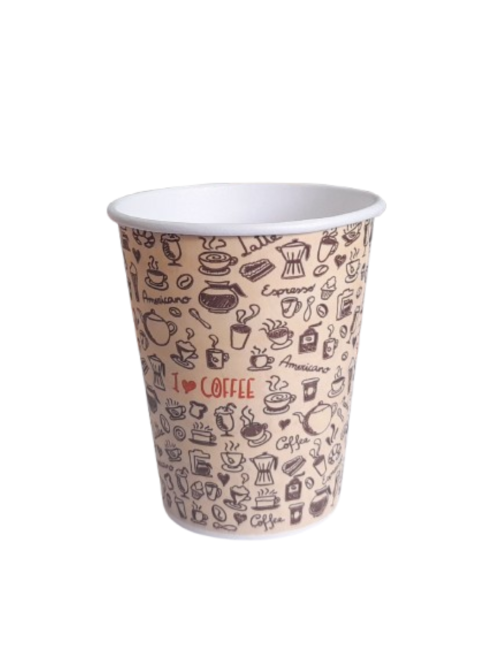 VASOS PAPEL 8 OZ CAFE...
