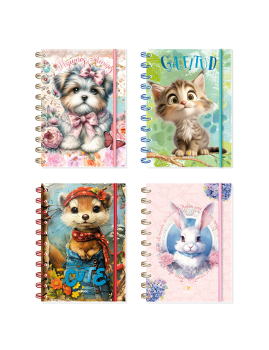 CUADERNO FAUNITA C/ESPIRAL...