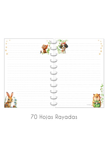 CUADERNO T/FLEX CAPIBARA...
