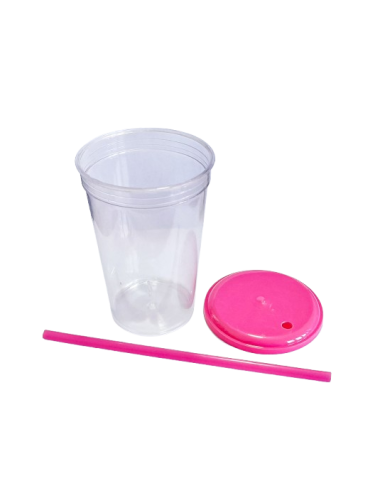 VASO RAIMBOW FUCSIA X 500ML...