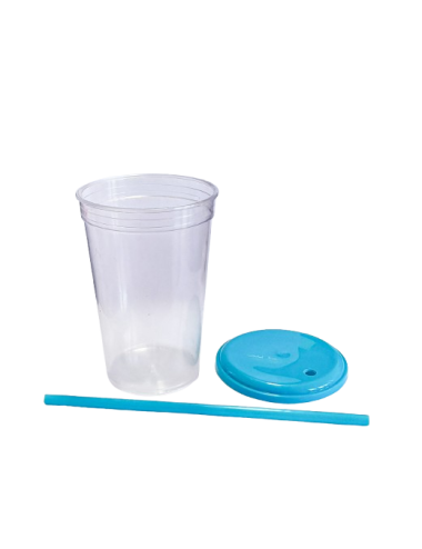 VASO RAIMBOW TURQUEZA X...
