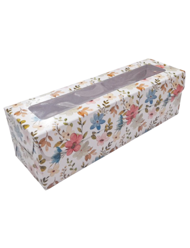 CAJA MACARONS ALBA 20X6X6CM...