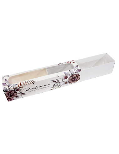 CAJA MACARONS VISOR IMPRESO...