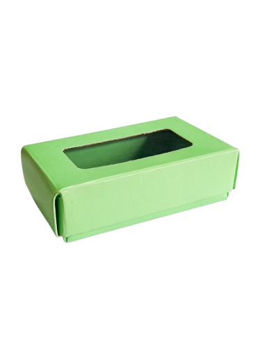 CAJA MINI CON VISOR VERDE...