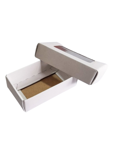 CAJA MINI CON VISOR BLANCA...