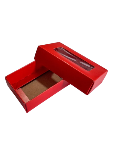 CAJA MINI CON VISOR ROJO...