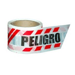 ROLLO CINTA PELIGRO 8 CM X...