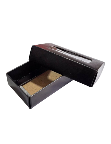 CAJA MINI CON VISOR NEGRO...